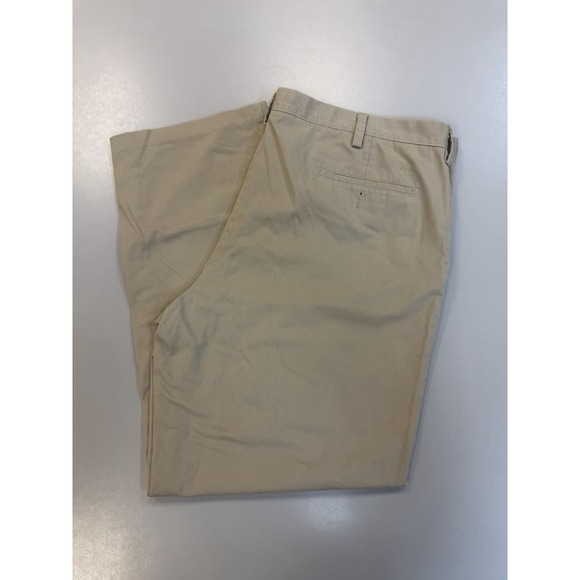 Dockers Other - Dockers Pants Mens 42x32 Beige Classic Fit Flat Front‎ Straight Leg Chino